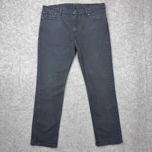 Levi's‎ Jeans Mens 38x30 Black 511 Slim Fit Tapered Leg Casual Stretch Denim